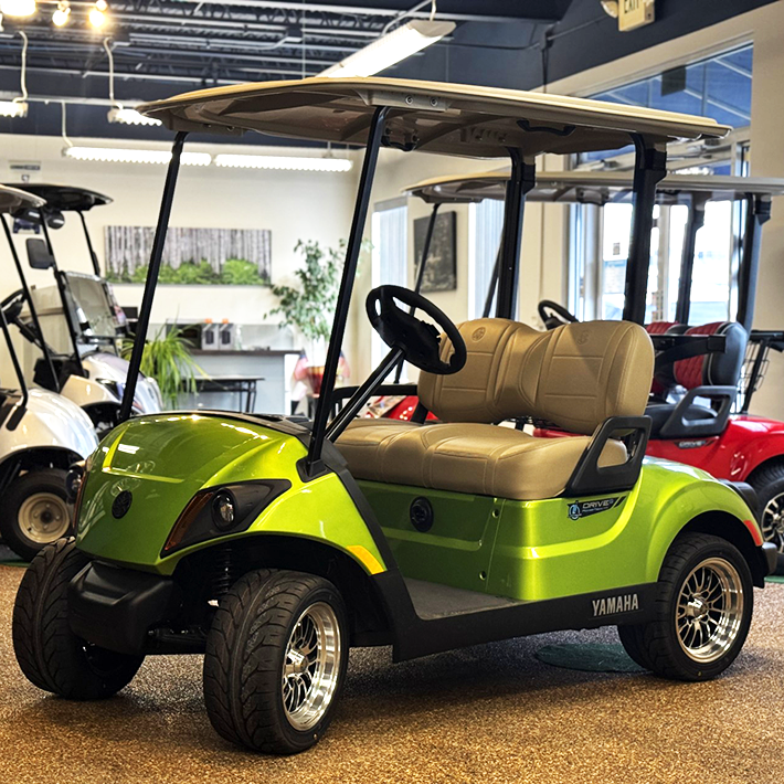 2024 Peridot Green Yamaha Electric Golf Car