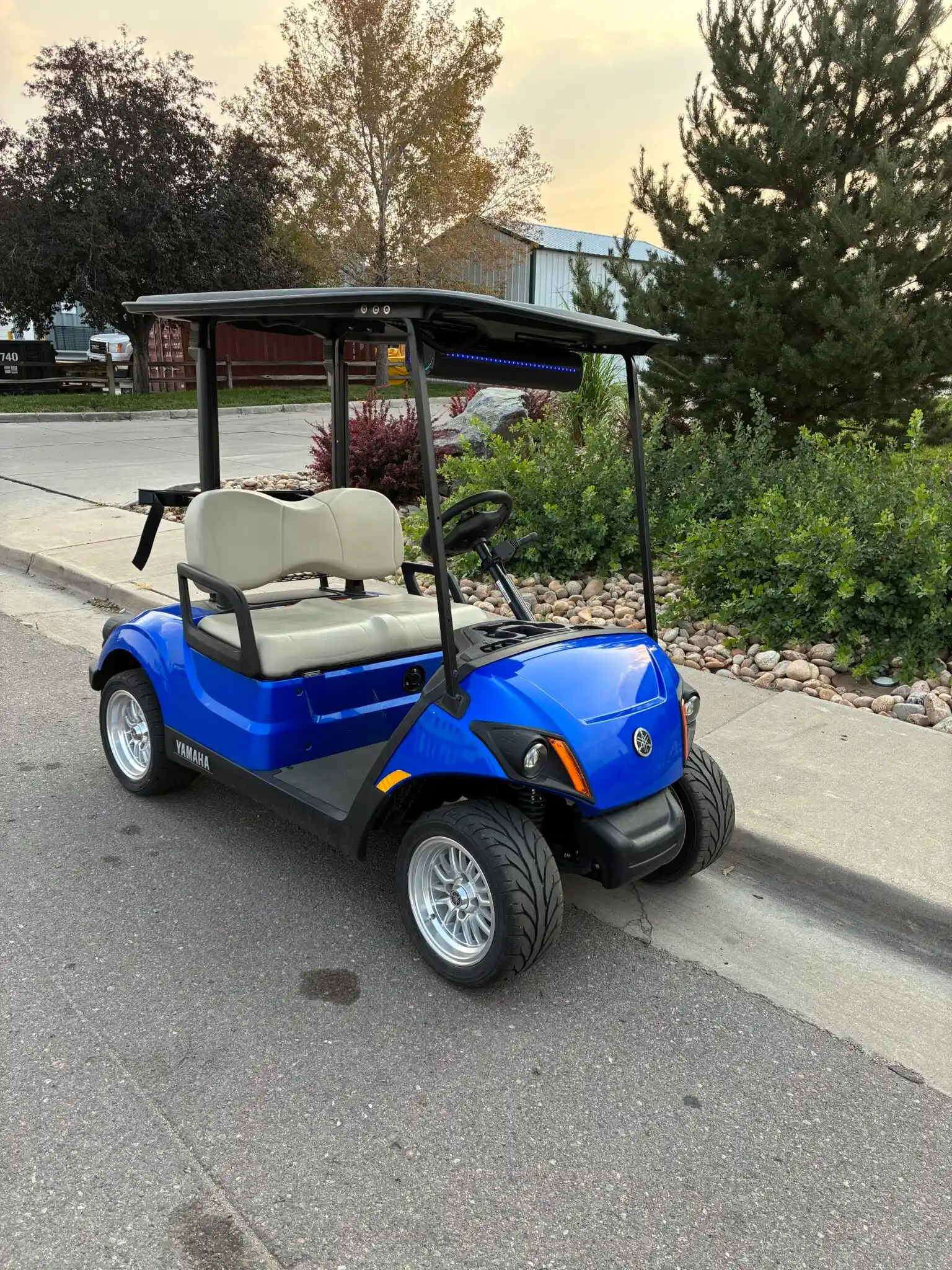 2023 Yamaha PTV Aqua Blue